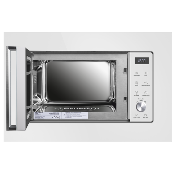 Встраиваемая микроволновая печь Maunfeld JBMO1225FSGW02 - фото 4