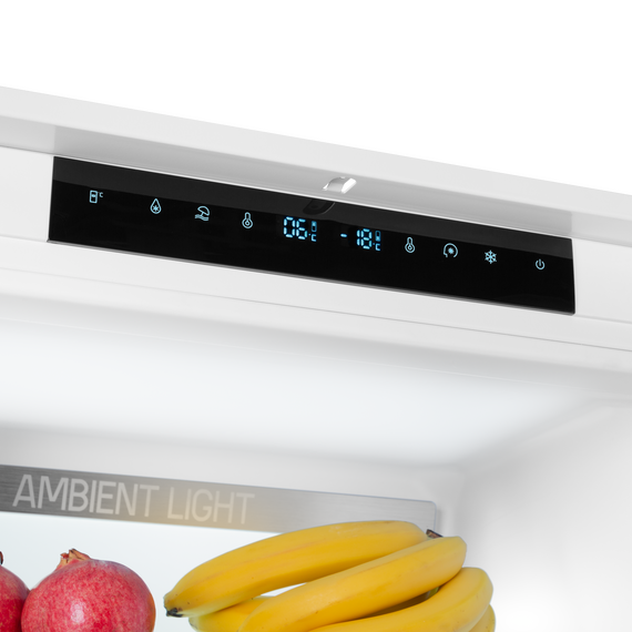 Встраиваемый двухкамерный холодильник Maunfeld MBF17754NFWHGR LUX Inverter - фото 7