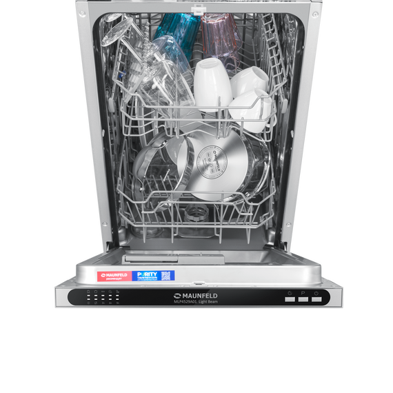 Встраиваемая посудомоечная машина Maunfeld MLP4529A01 Light Beam - фото 16