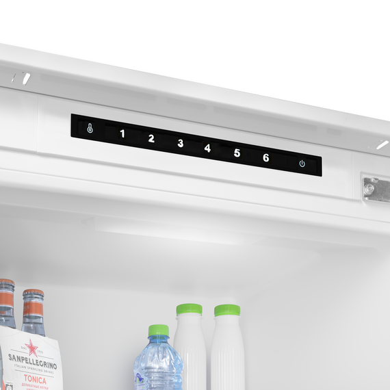 Встраиваемый двухкамерный холодильник Maunfeld MBF193SLFWGR Inverter - фото 11