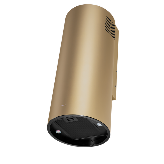 Вытяжка Maunfeld DRUM Wall 35 золотой - фото 