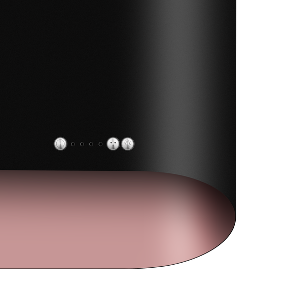 Вытяжка Maunfeld GUNA 60 Black/Anthracite with Pink Gold - фото 2