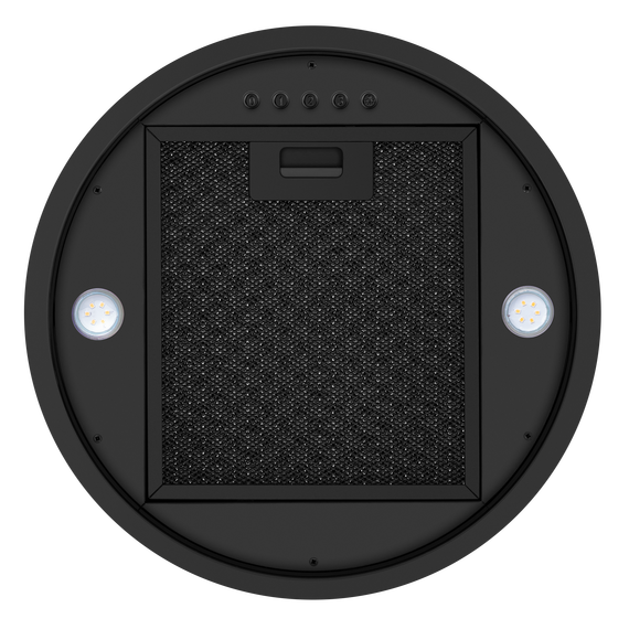 Вытяжка Maunfeld DRUM Wall 35 чёрный - фото 2