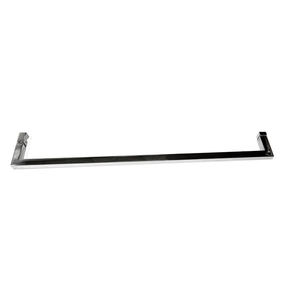 Душевое ограждение Abber Schwarzer Diamant 100х100 см AG02100MH, хром/матовое - фото 3