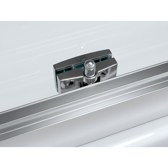 Душевое ограждение Abber Schwarzer Diamant 100х90 см AG301005-S905, хром/прозрачное - фото 5