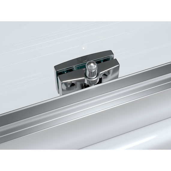 Душевое ограждение Abber Schwarzer Diamant 100х60 см AG30100H-S60, хром/прозрачное - фото 5