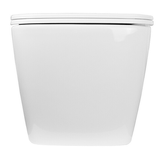 Унитаз подвесной безободковый Azario Boca AZ-2002 с крышкой микролифт, Цвет производителя: белый - фото 5