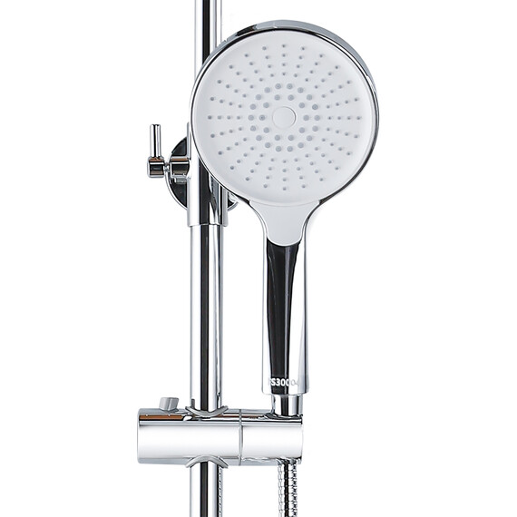 Душевая стойка с поворотным изливом Azario Arizona AZ-20R, Цвет производителя: хром - фото 4