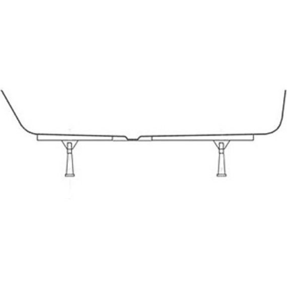 Опора для ванны Ravak Rosa II CY55000000 - фото 2