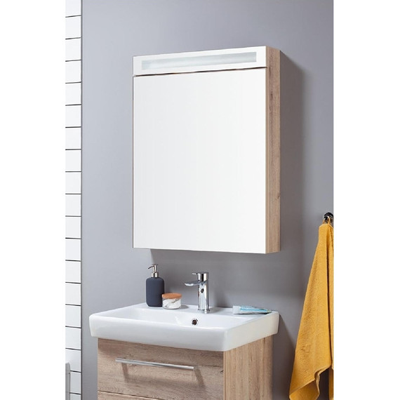 Зеркало-шкаф Dreja Max 60 см 77.9006D, дуб кантри - фото 3