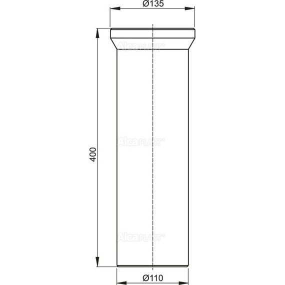Патрубок для унитаза AlcaPlast A91-400 - фото 2
