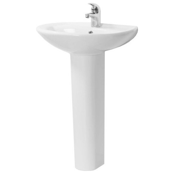 Раковина подвесная Sanita Аттика 55 см WB.PD/Attica/55-C/WHT.G/S1 - фото 3