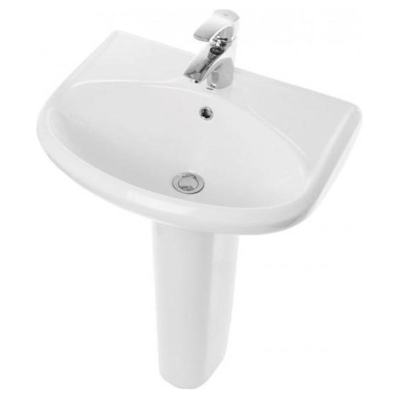 Раковина Sanita Самарский 55 см WB.PD/Samarsky/57-C/WHT.G/S1 - фото 