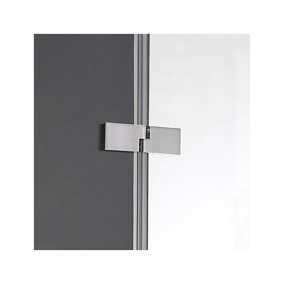 Душевая дверь Cezares 160 см BERGAMO-W-B-13-40+60/60-C-Cr-L, хром/прозрачное - фото 3