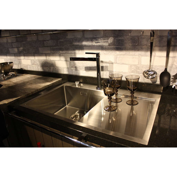 Кухонная мойка Omoikiri AKISAME 78-IN-L (4973060) 1,2 мм, нержавеющая сталь, Цвет производителя: нержавеющая сталь матовая - фото 2