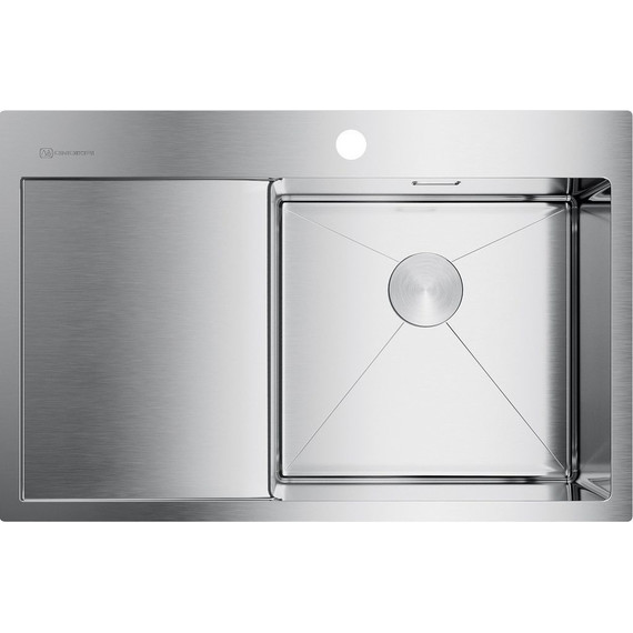 Кухонная мойка Omoikiri AKISAME 78-IN-R (4973061) 1,2 мм, нержавеющая сталь - фото 