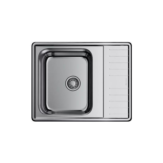 Кухонная мойка Omoikiri SAGAMI 63-IN (4993732) 0,9 мм, нержавеющая сталь - фото 