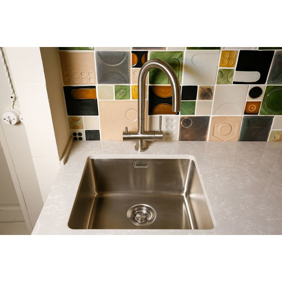 Кухонная мойка Omoikiri TADZAVA 49-IN (4993074) 0,9 мм, нержавеющая сталь, Цвет производителя: нержавеющая сталь матовая - фото 5