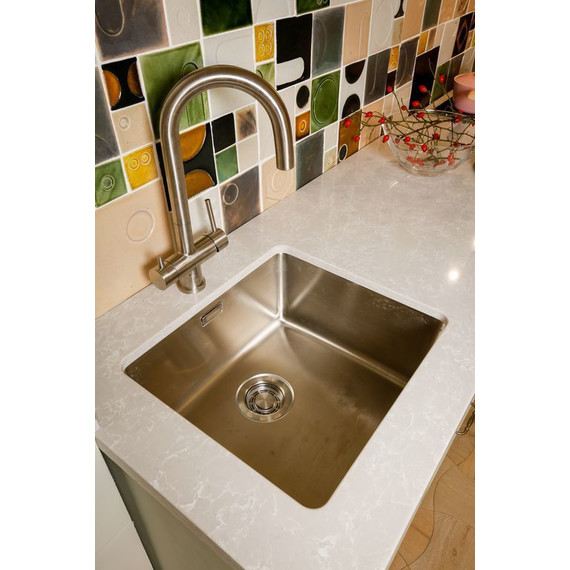 Кухонная мойка Omoikiri TADZAVA 49-IN (4993074) 0,9 мм, нержавеющая сталь, Цвет производителя: нержавеющая сталь матовая - фото 6