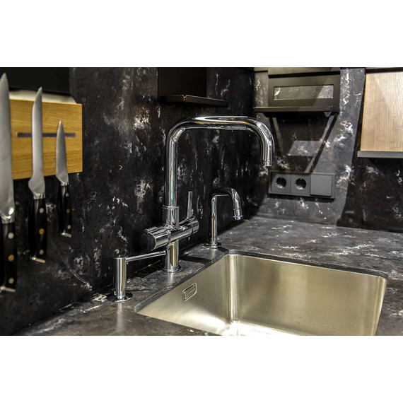 Кухонная мойка Omoikiri TADZAVA 49-IN (4993074) 0,9 мм, нержавеющая сталь, Цвет производителя: нержавеющая сталь матовая - фото 7