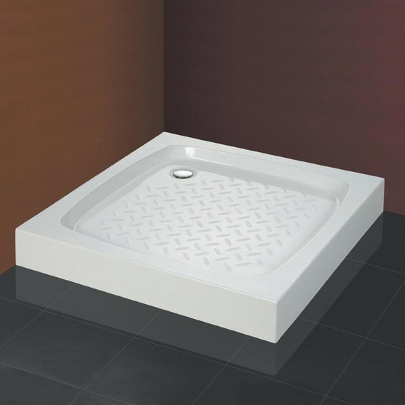 Акриловый поддон Cezares TRAY-A-A-80-15-W 80х80 см - фото 3