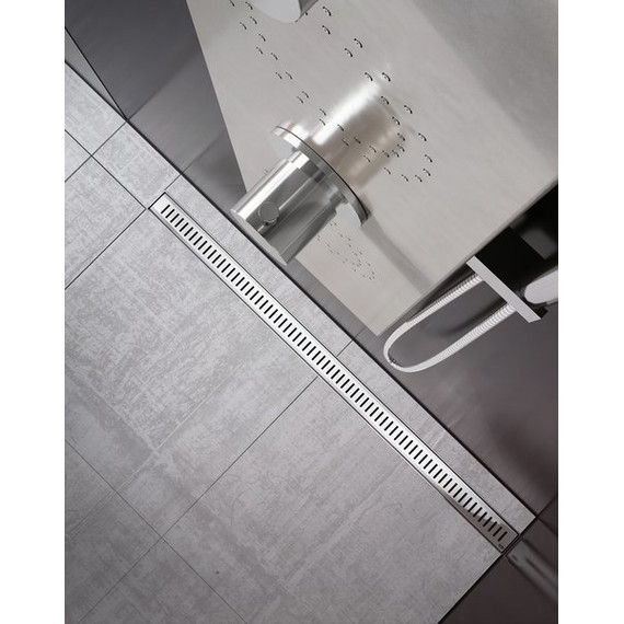 Трап Ravak Zebra 850 X01434, Цвет производителя: нержавеющая сталь/глянец, Размер трапа: 850 - фото 4