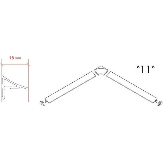 Декоративная планка Ravak 11/2000 XB462000001 - фото 3
