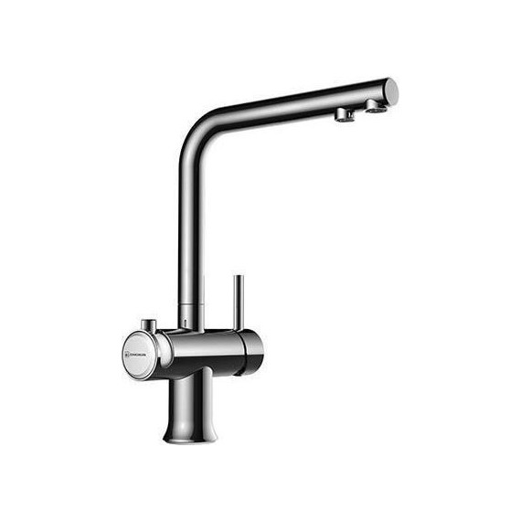 Смеситель для кухни Omoikiri Hotaru-CH-WH 4994051, хром/белый - фото 