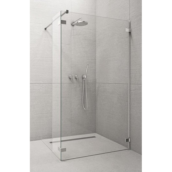 Душевая перегородка Radaway Euphoria Walk-in II 120х200 см, хром/прозрачное - фото 