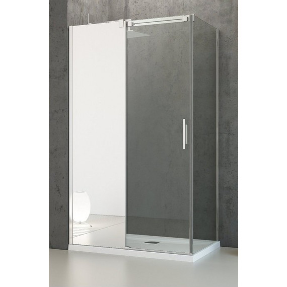 Душевое ограждение Radaway Espera KDJ Mirror 140х90 см L/R, хром/прозрачное/зеркальное - фото 