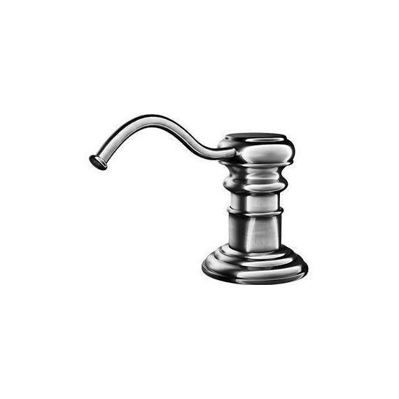 Дозатор для моющего средства OM-01-SI 4995009, серебро - фото 