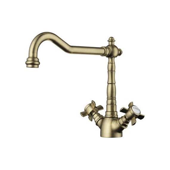 Смеситель для кухни Omoikiri Tokigawa-AB 4994257, античная латунь - фото 