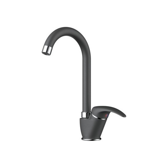 Смеситель для кухни Omoikiri Umi-BL 4994270, черный - фото 