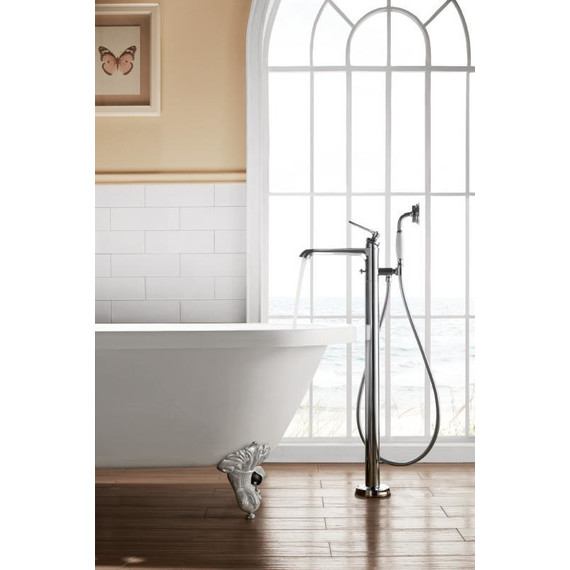 Смеситель для ванны Cezares Liberty F-VDP-01, Цвет производителя: хром - фото 4