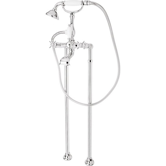 Смеситель для ванны Cezares LORD-VDP-01-Bi, Цвет производителя: чёрный - фото 