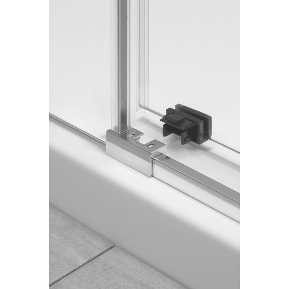 Душевая дверь Radaway Espera DWJ Mirror 120 см L/R, хром/прозрачное/зеркальное - фото 9