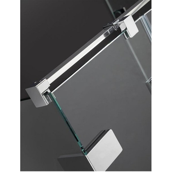 Душевое ограждение Radaway Euphoria KDJ 110х110 см L/R, хром/прозрачное - фото 7