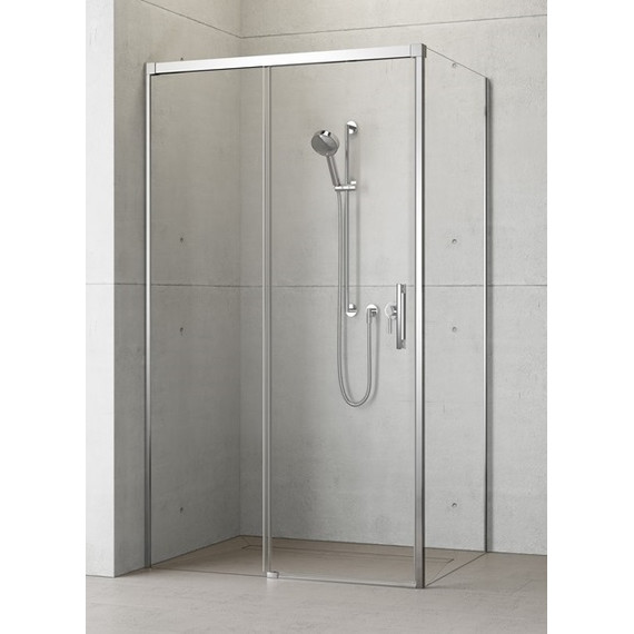 Душевое ограждение Radaway Idea KDJ 150х100 см L/R, хром/прозрачное - фото 