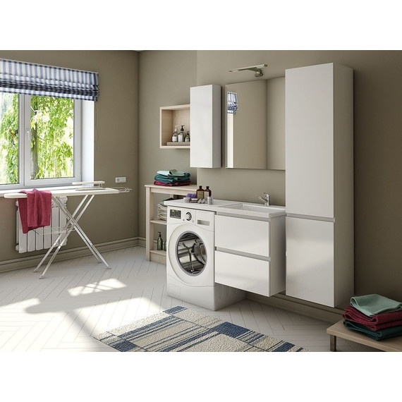 Тумба подвесная с раковиной-столешницей Эстет Dallas Luxe 110 см R, 2 ящика ФР-00002021 - фото 7