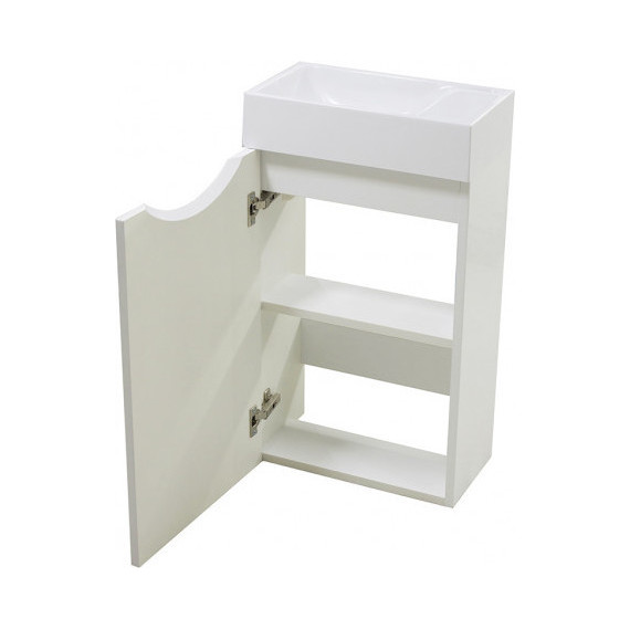 Тумба подвесная с раковиной Эстет Mini 40 см ФР-00010477 - фото 7