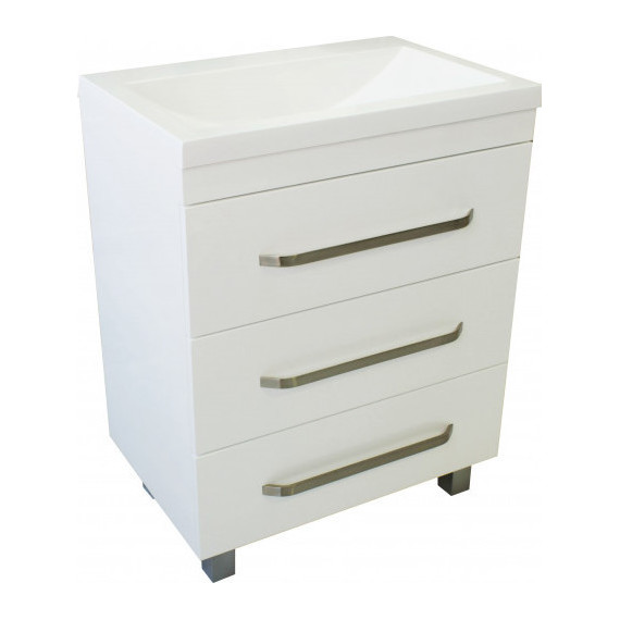 Тумба напольная с раковиной Эстет Monaco 70 см, 3 ящика ФР-00002265 - фото 