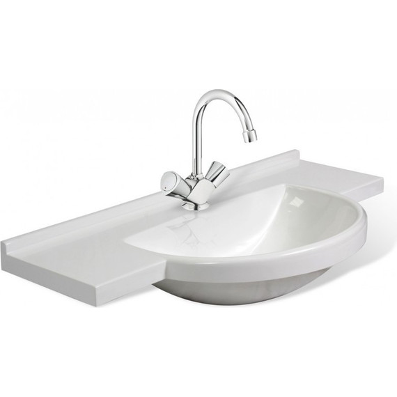 Раковина врезная на столешницу Эстет Куба 90 см ФР-00000783 - фото 