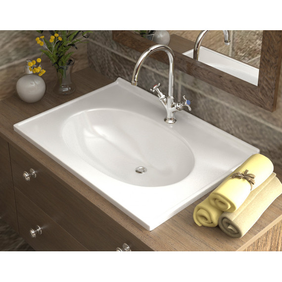 Раковина врезная на столешницу Эстет Лилия 70 см ФР-00000784 - фото 3