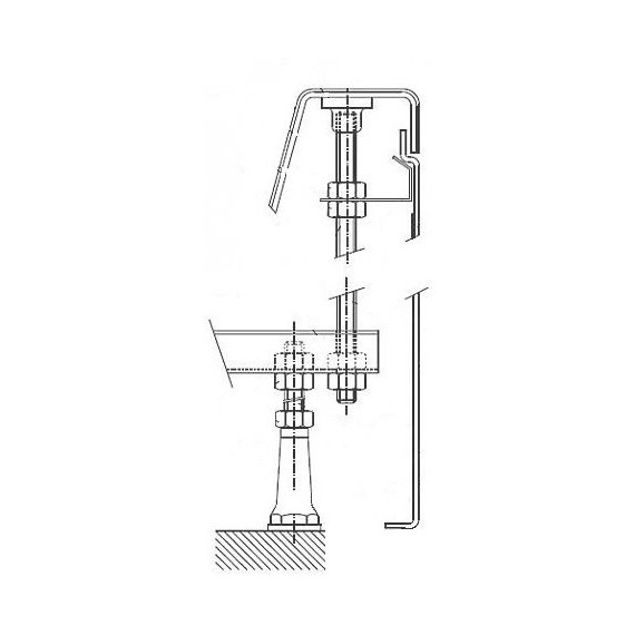 Крепление панели универсальное Ravak B23600000N - фото 3