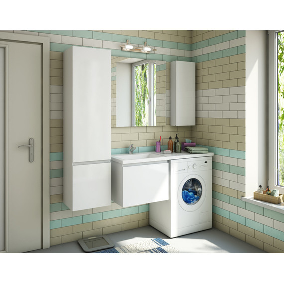 Пенал подвесной Эстет Dallas Luxe 40х157 см, левый ФР-00001947 - фото 6