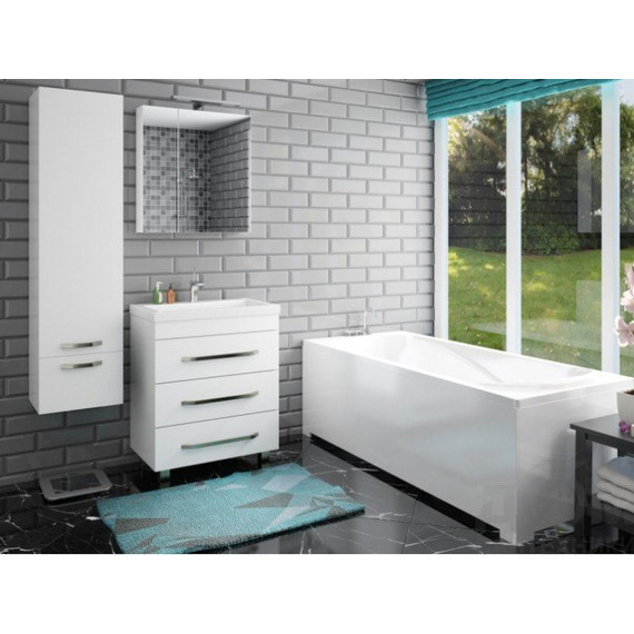 Пенал подвесной Эстет Monaco 40 см, левый ФР-00002155 - фото 6