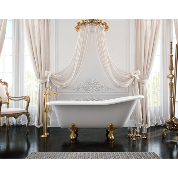 Ванна отдельностоящая Эстет Царская 170х73 см ФР-00000685 - фото 3