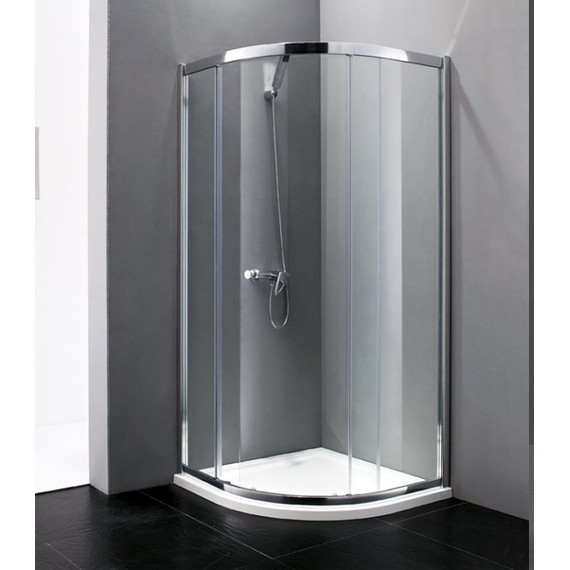 Душевое ограждение Cezares 90х90 см ANIMA-W-R-1-90-C-Cr-IV, хром/прозрачное - фото 