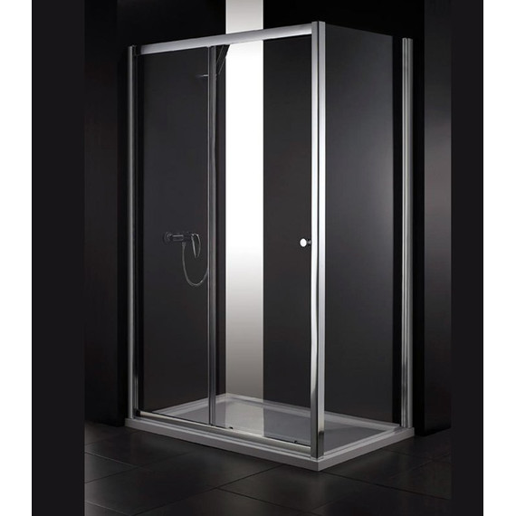 Душевое ограждение Cezares 120х90 см ANIMA-W-AH-1-120/90-C-Cr, хром/прозрачное - фото 