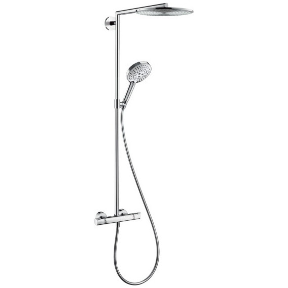 Душевая стойка с термостатом Hansgrohe Raindance Select 300 Air 1jet Showerpipe 27114000 - фото 